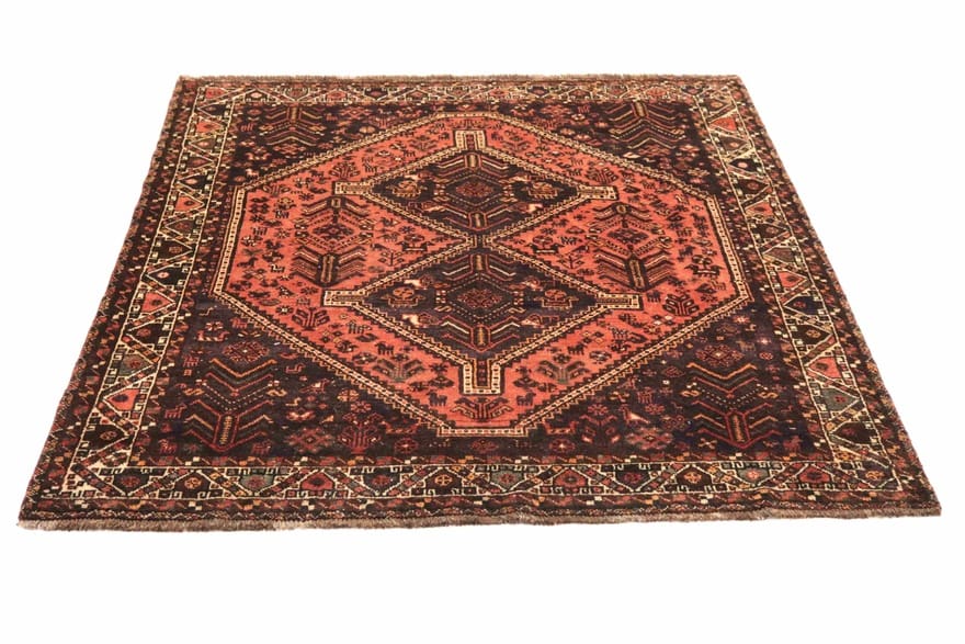 Orientteppich SHIRAZ 212x172 cm - handgeknüpft, einzigartiges Muster