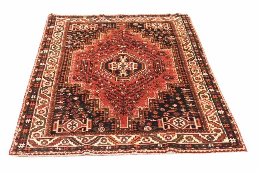Orientteppich SHIRAZ 249x154 cm - Handgeknüpft, feines Muster