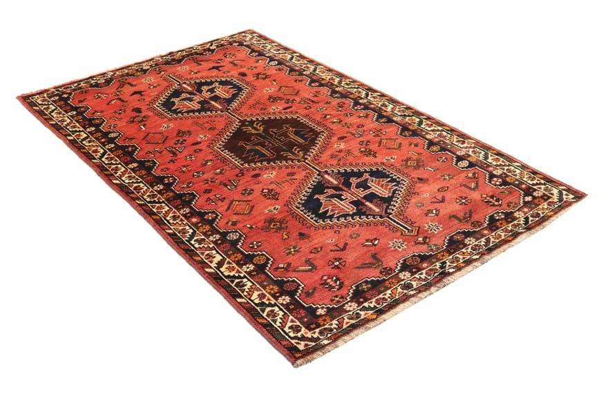 SHIRAZ Orientteppich 261x163 cm - Handgeknüpft, Muster, Farben