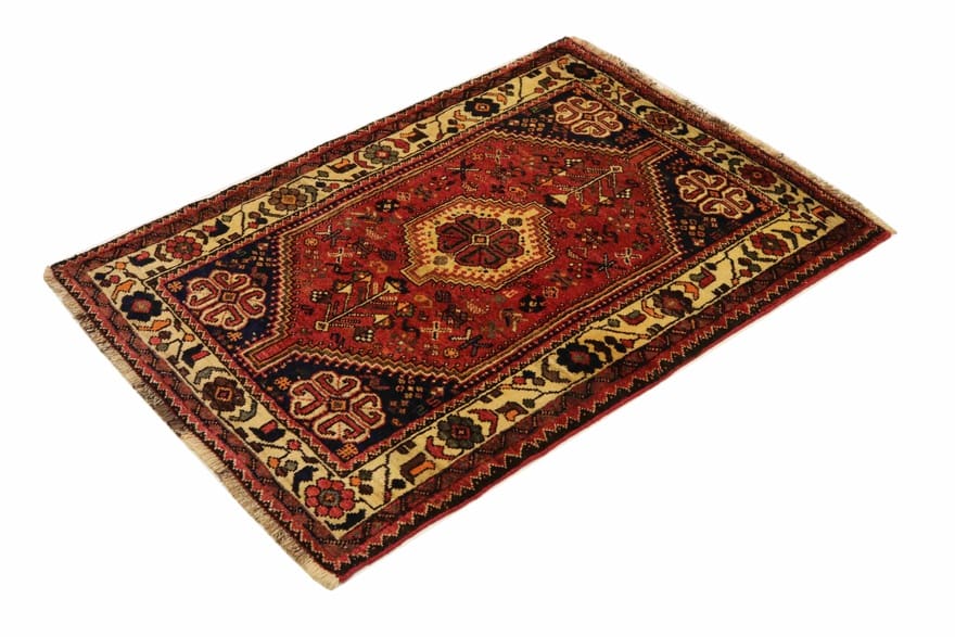 Orientteppich SHIRAZ 160x114 cm, handgeknüpft, traditionelles Muster