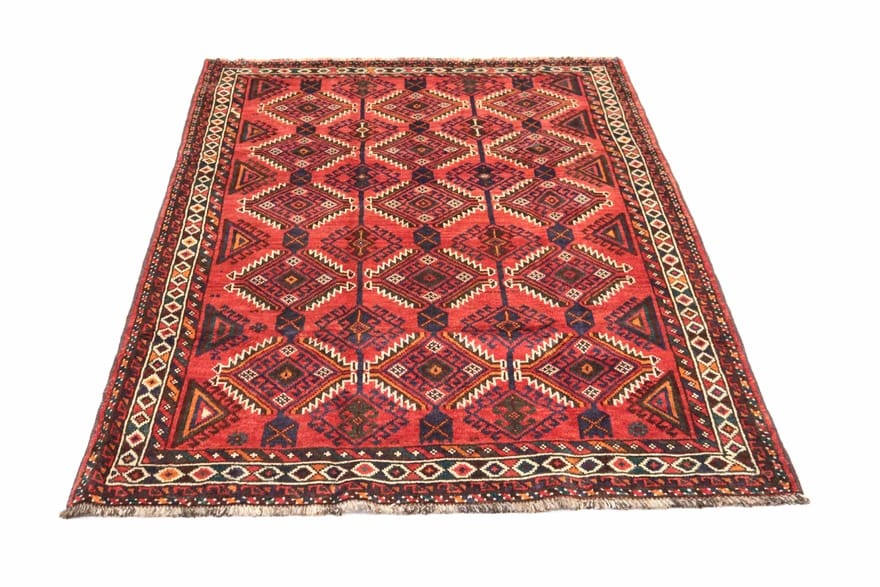 Orientteppich SHIRAZ 241x163 cm – handgeknüpft, traditionell, bunt