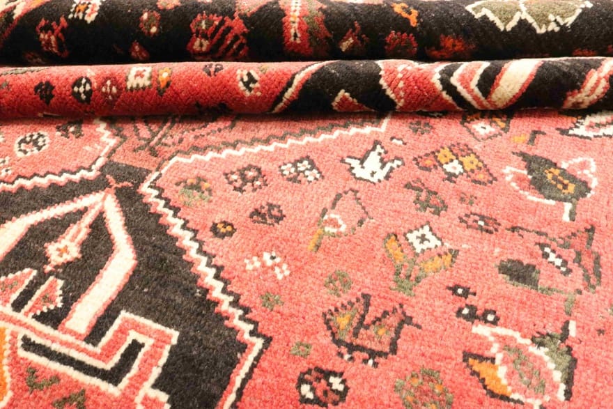 Shiraz Orientteppich 264x184 cm, Wolle, Ghaschghai, handgeknüpft