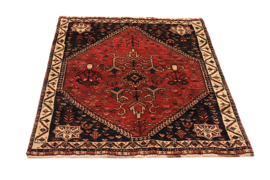 Ghashghai Teppich 152x119 cm – Handgeknüpft aus Schurwolle, Orientteppich