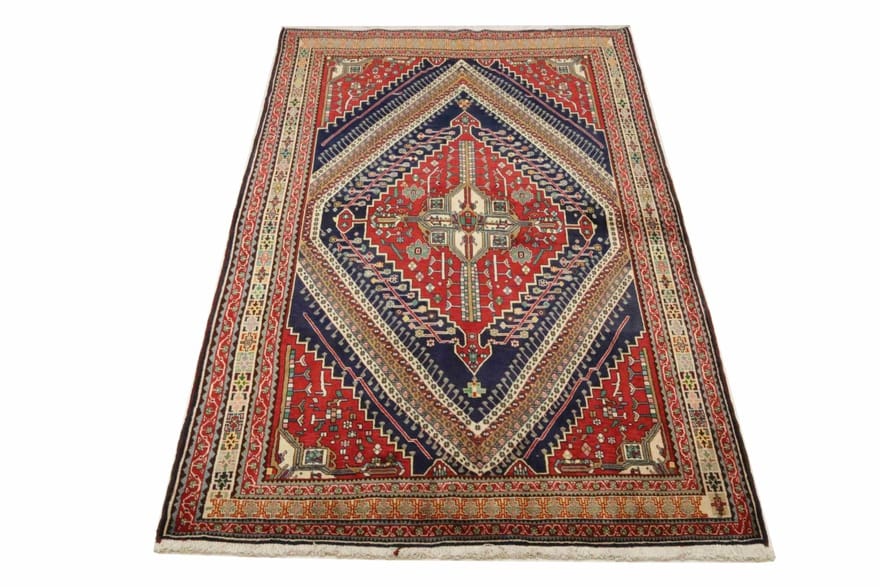 Ghashghai Teppich 244x151 cm, 160.000 Knoten/m², handgeknüpft, Perserteppich