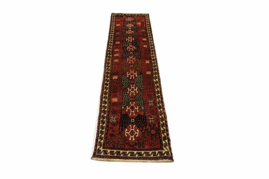 Ghashghai Teppich 312x71 cm – Handgeknüpft, 200.000 Knoten/m², Perserteppich