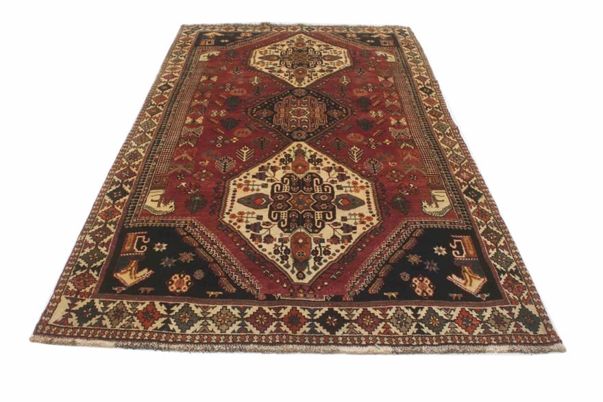 Ghashghai Teppich 322x172 cm - Handgeknüpft, Feinster Orientteppich