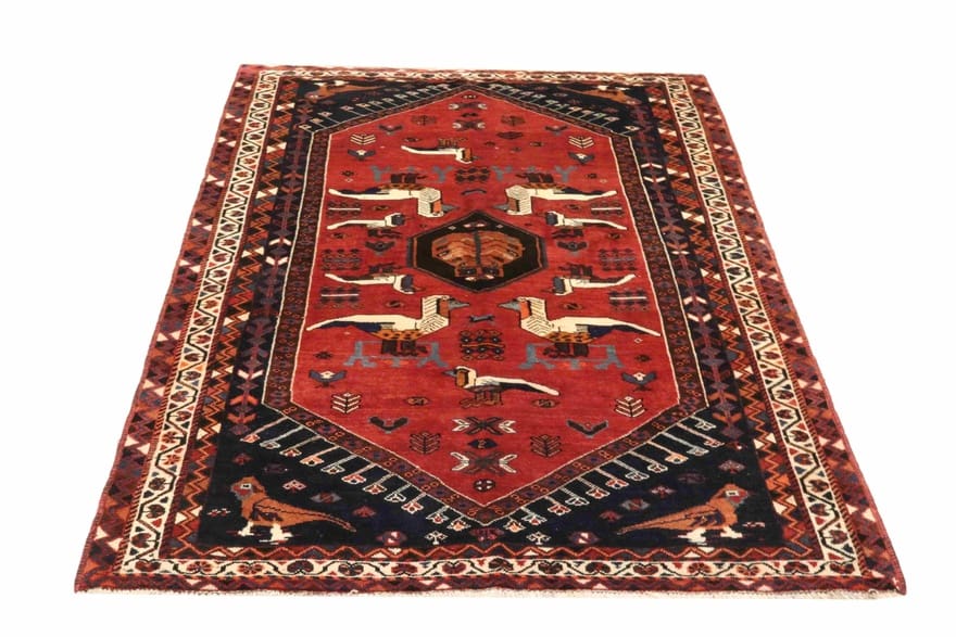 Ghashghai Teppich 255x165 cm, 160.000 Knoten/m², handgeknüpft