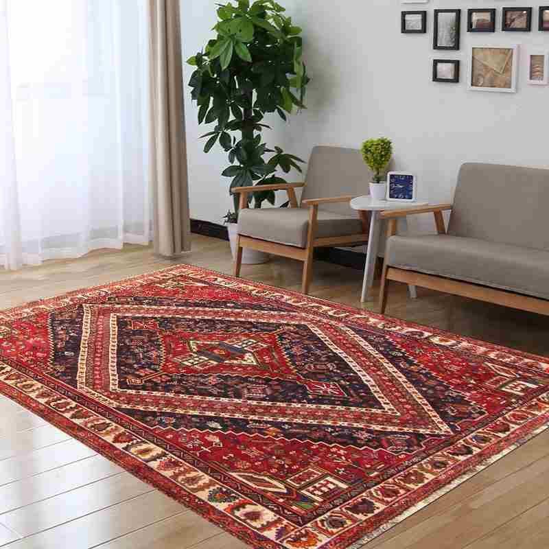 Handgeknüpfter Ghashghai Perserteppich 284x166 cm, 200.000 Knoten/cm²