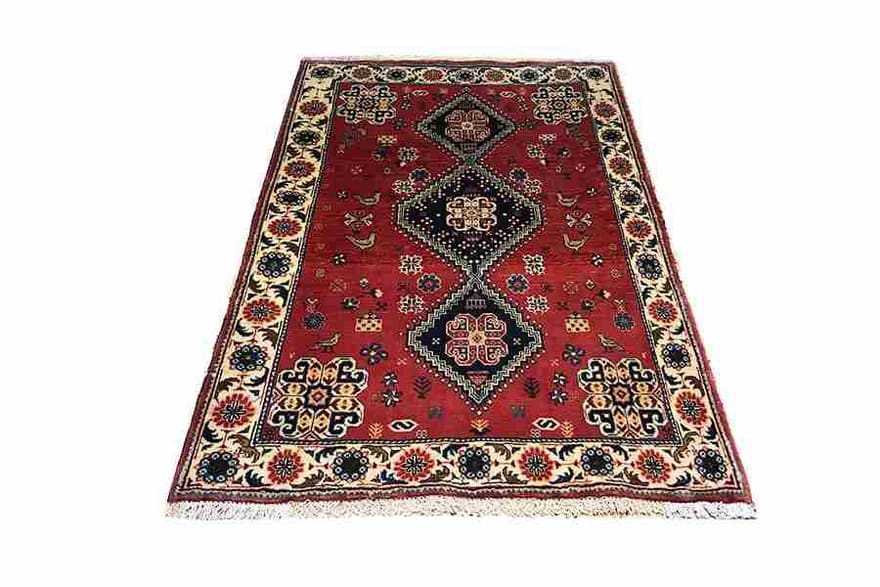 Ghashghai Teppich 146x102 cm - Handgeknüpft, Perserteppich