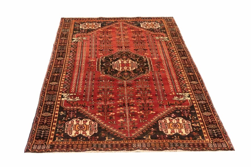 Ghashghai Teppich 291x162 cm, 160.000 Knoten/m², handgeknüpft, Perserteppich