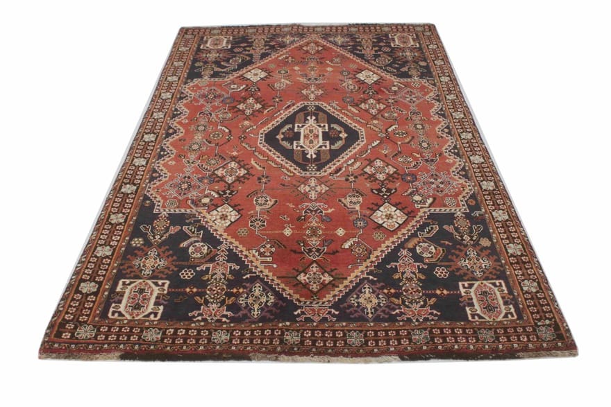 Ghashghai Teppich 249x152 cm, 160.000 Knoten/m², handgeknüpft, Perserteppich