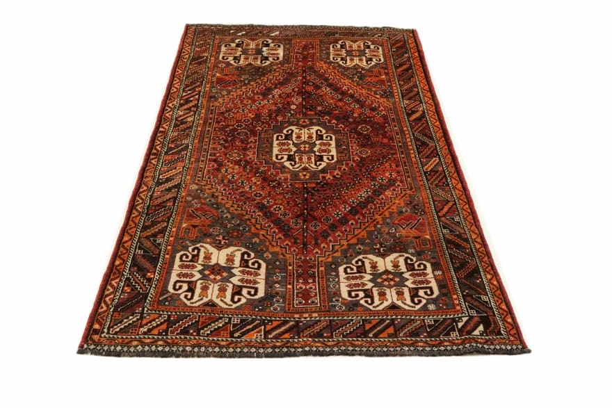 Ghashghai Teppich 283x144 cm, 160.000 Knoten/m², Perserteppich handgeknüpft