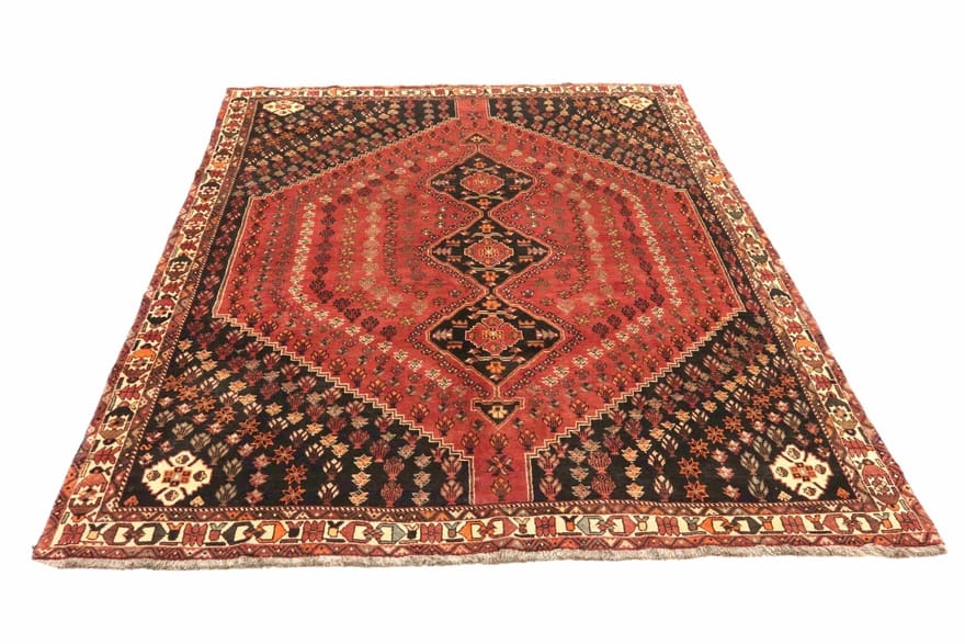 Ghashghai Teppich 328x225 cm, 200.000 Knoten/m², Perserteppich handgeknüpft