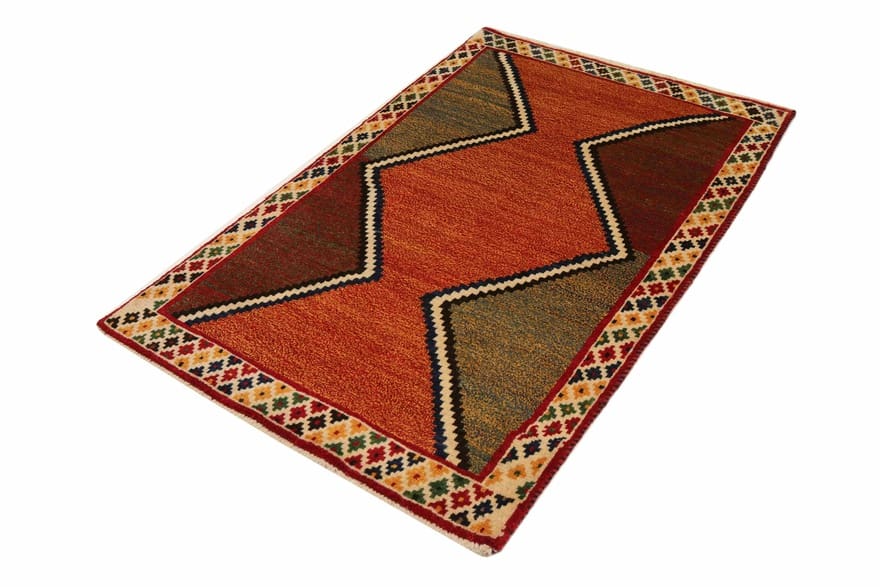 Ghashghai Teppich 165x101 cm, handgeknüpft, feiner Stil, Iran