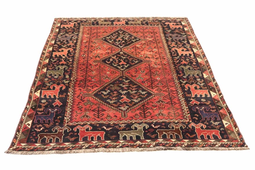 Ghashghai Teppich 292x205 cm – Handgeknüpft, Perserteppich