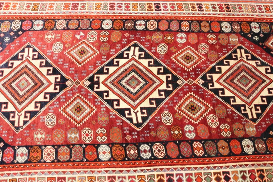 Ghashghai Teppich 272x154 cm, 160.000 Knoten, handgeknüpft, Perserteppich