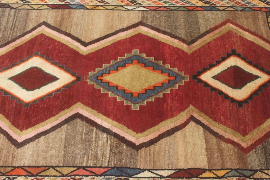 Ghashghai Orientteppich 173x111 cm – Handgeknüpft, Vintage Stil