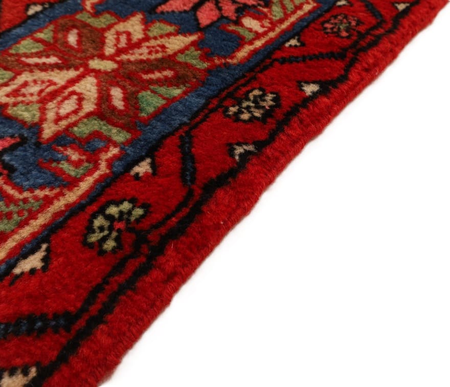 Eleganter Perserteppich 450x91 cm, 128.000 Knoten, handgeknüpft