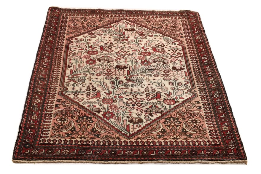 Eleganter Perserteppich 154x111 cm, 160.000 Knoten, handgeknüpft