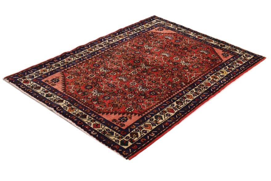 Rudbar Teppich 157x107 cm – Antik, Hamedan, handgeknüpft