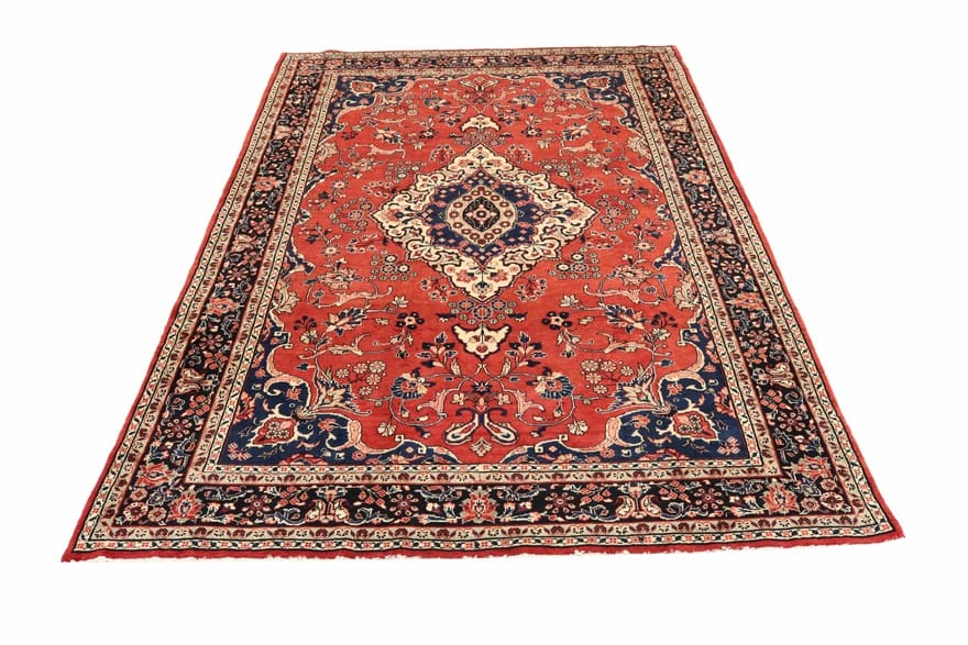 Orientteppich Mehraban 312x211 cm, antik, handgeknüpft