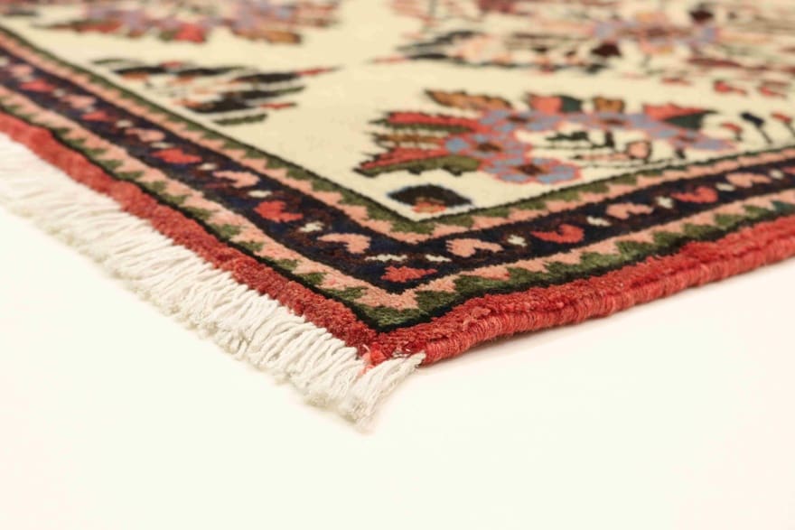 HAMADAN Teppich 103x70 cm – Antik, handgeknüpft, Orientteppich