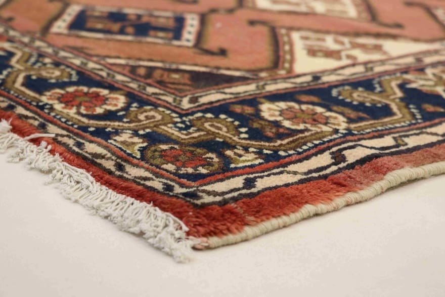 Hamedan Teppich 194x93 cm, semi-antik, handgeknüpft, Perserteppich