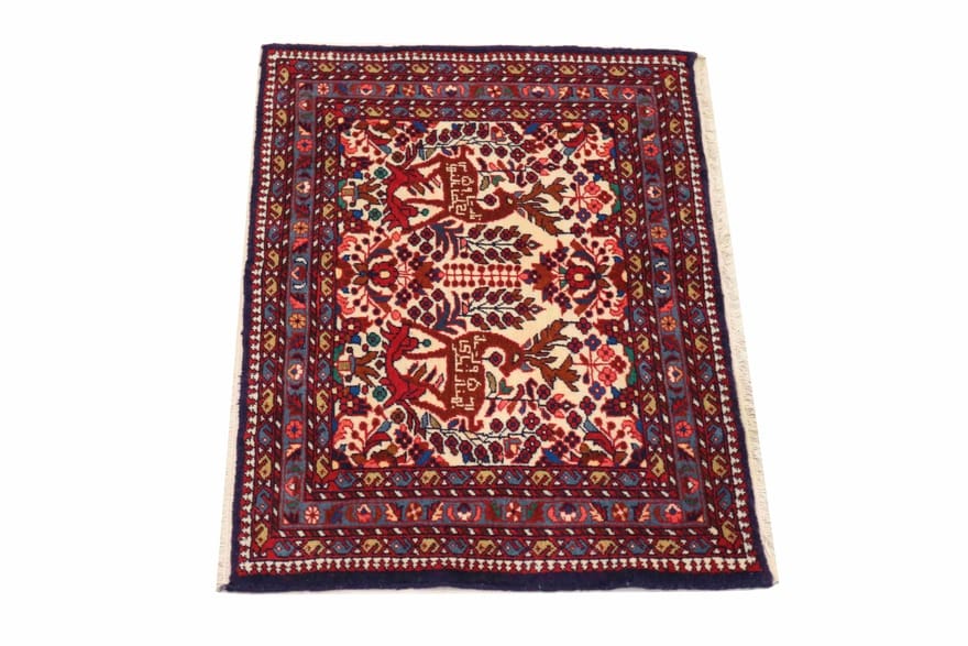 Orientteppich Tafresh 97x61 - Antik, handgeknüpft, Hamedan