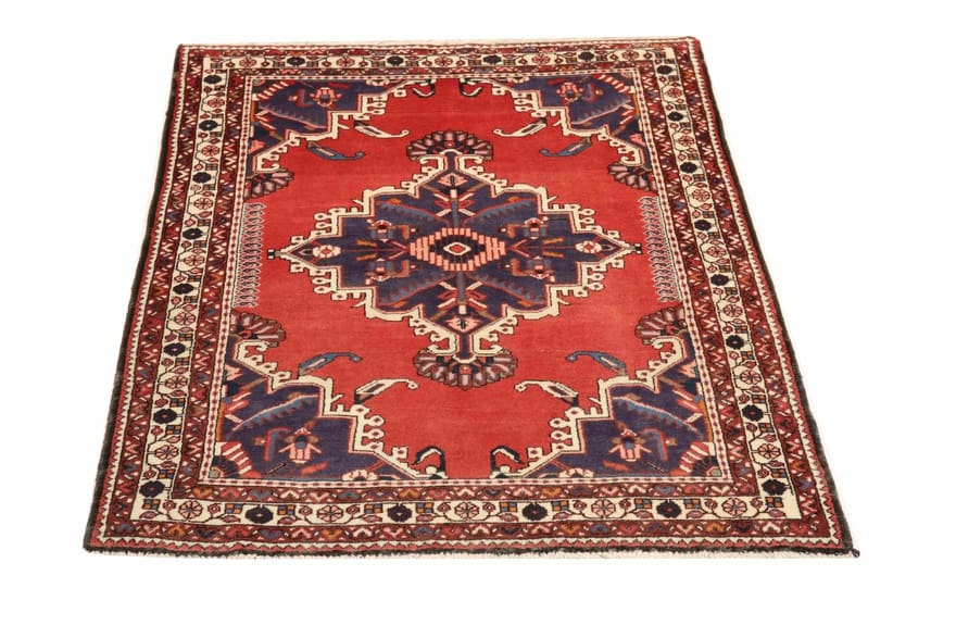 Tafresh Teppich 155x113 cm, semi-antik, handgeknüpft, Perserteppich