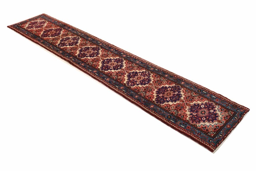 Orientteppich Rudbar 417x77 – Antik, Hamedan, handgeknüpft