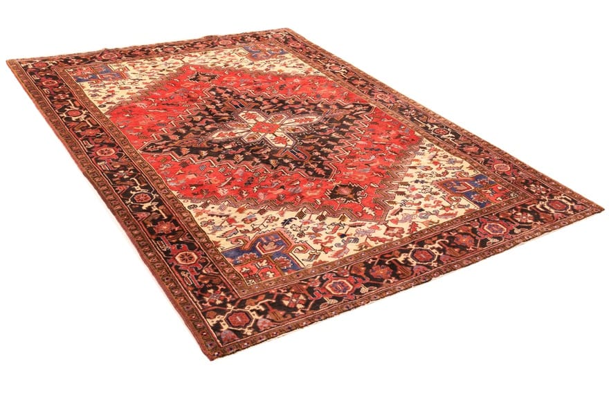 Heriz Orientteppich 295x209 cm – Handgeknüpft, Wolle, traditionell