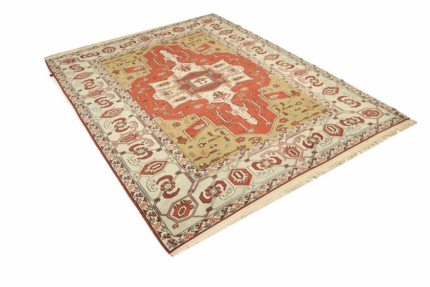 Serapi Orientteppich 345x268 cm – Handgeknüpft, Wolle, Klassisch