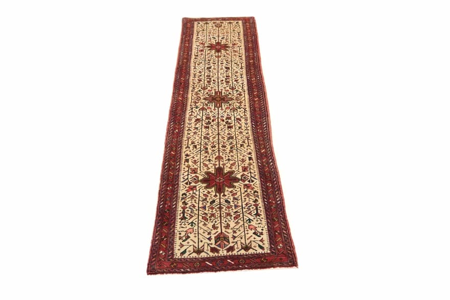Orientteppich Heriz 331x79 cm – Handgeknüpft, Muster & Farbe