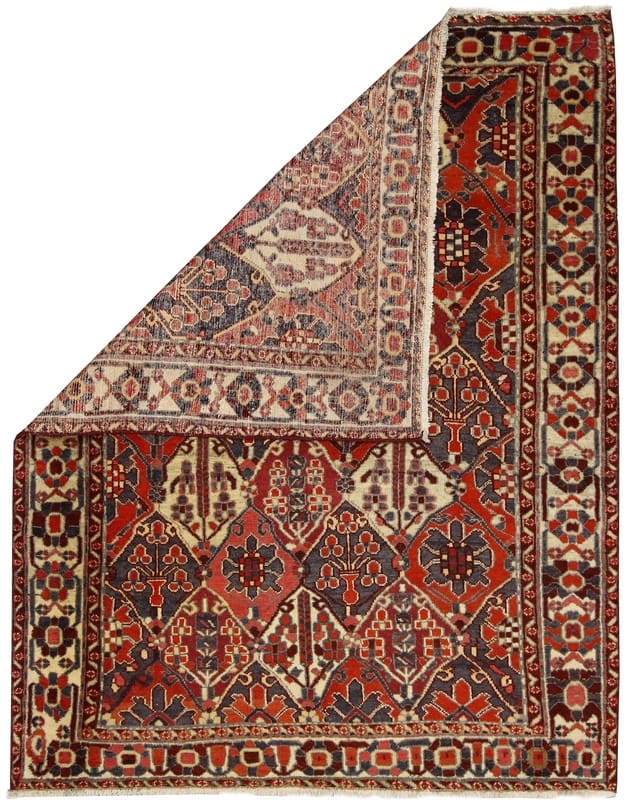 Bakhtiar Teppich 210x164 cm – Traditionelles Design, handgeknüpft