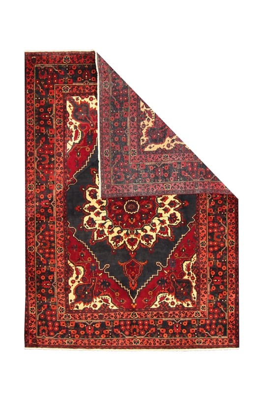 Kurdi Orientteppich 298x221 cm – Handgeknüpft aus Wolle, Unikat