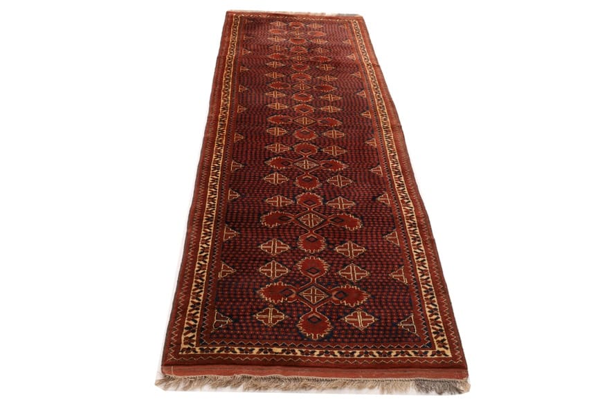 Belusch Teppich 324x98 cm, handgeknüpft, persischer Läufer