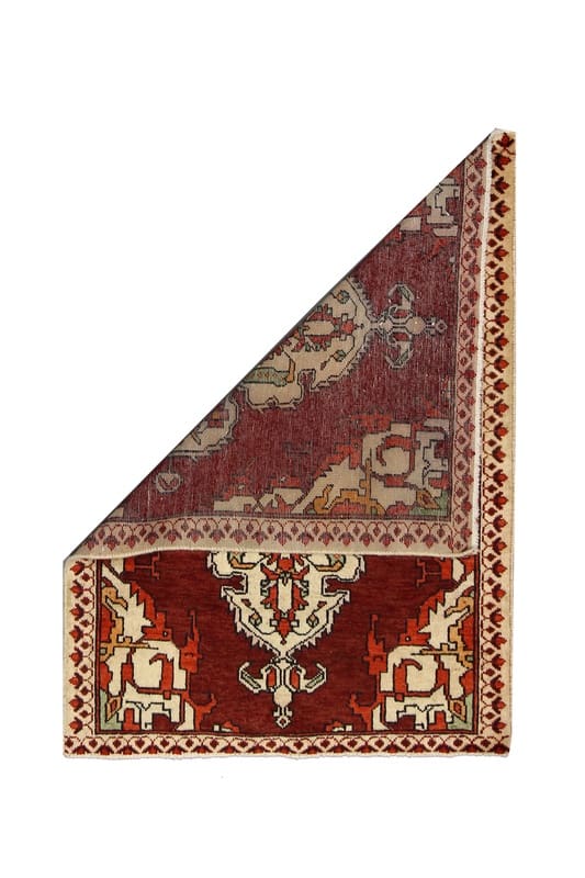 Kurdi Teppich 111x79 cm, handgeknüpft, 100% Wolle, Stammesmuster