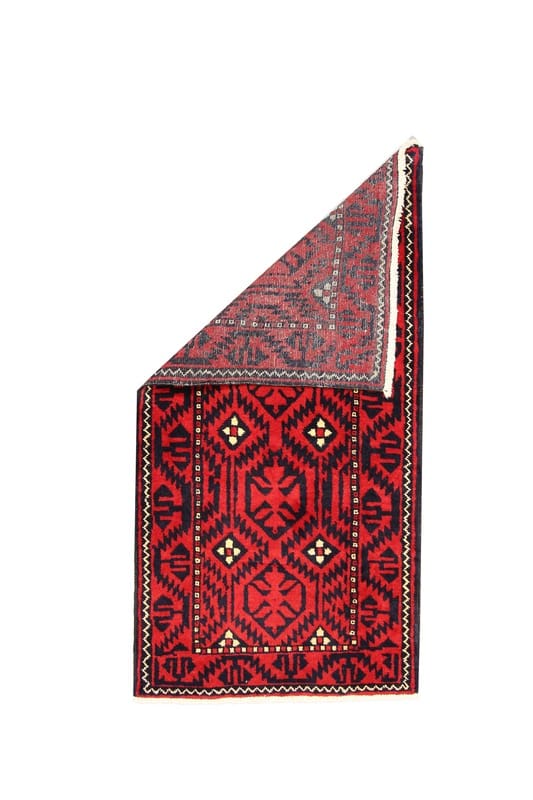 Belutch Teppich 150x74 cm, handgeknüpft, 100% Wolle, einzigartig