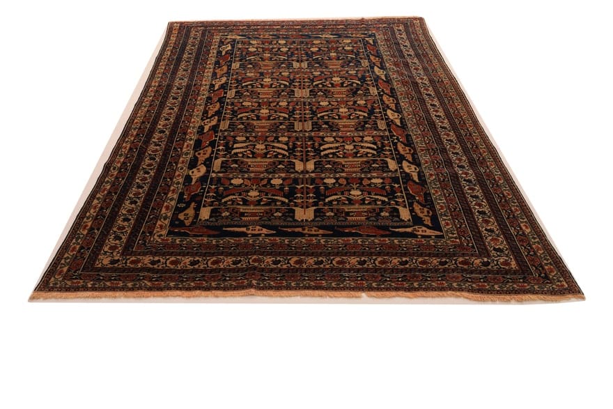 Atemberaubender Afhan Orientteppich 275x200 cm – handgeknüpft