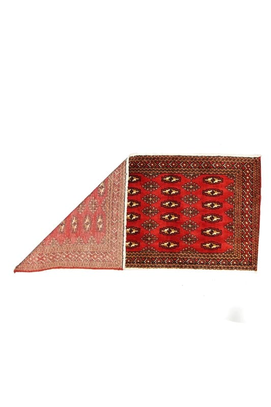 Turkaman Orientteppich 134x61 cm - Handgeknüpft, Wolle, Unikat