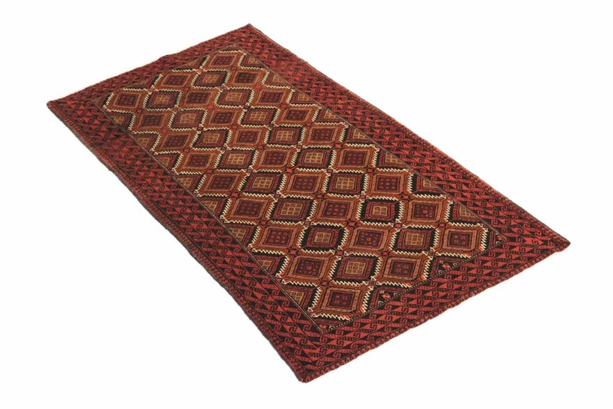 Exquisiter Belutsch Teppich 192x101 cm – Handgeknüpft, Wolle, Persien