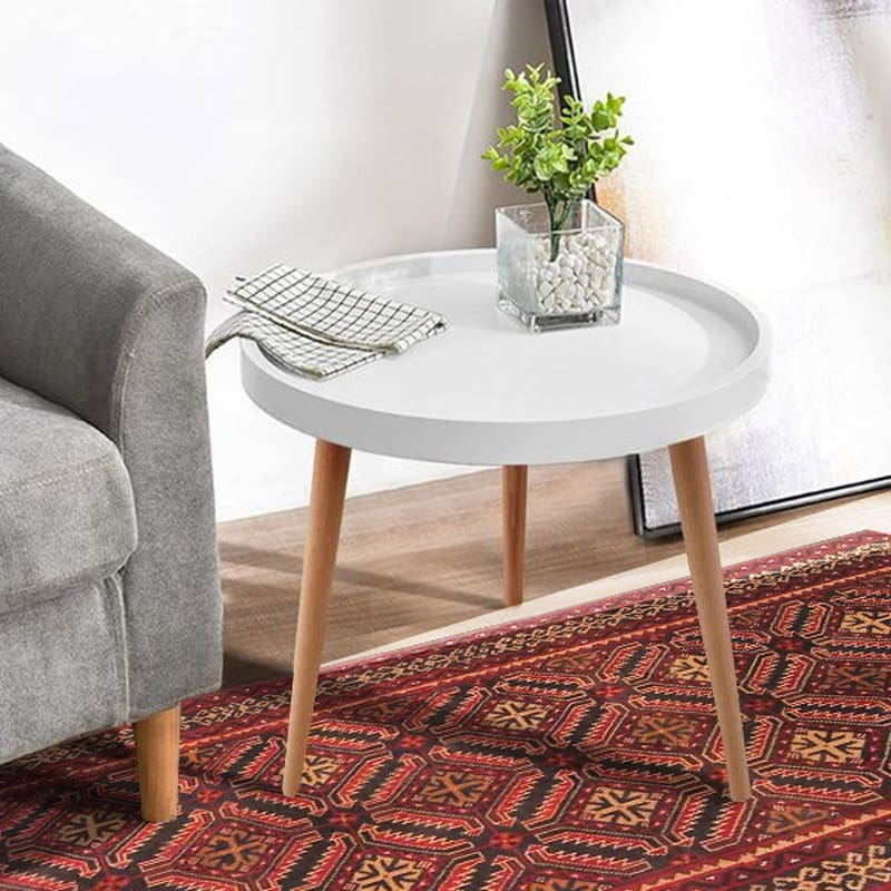 Handgefertigter Belutsch Orientteppich 190x105 cm – Wolle, detailliert