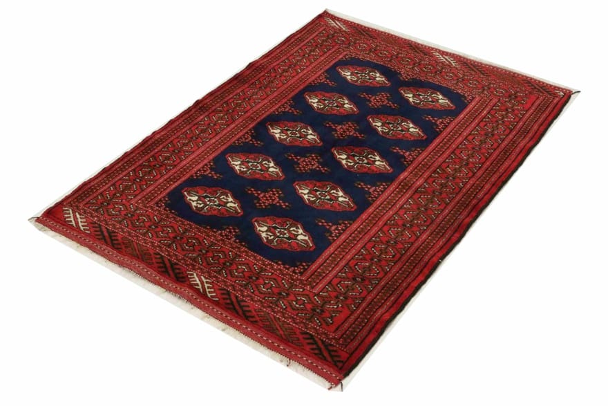 Orientteppich 153x102 cm geometrisch, traditionell, handgeknüpft