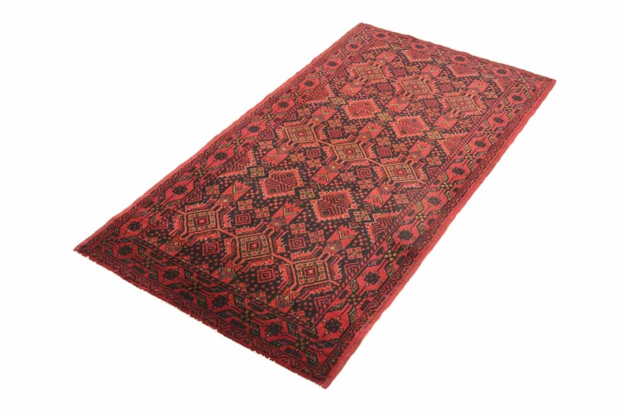 Belutsch Orientteppich 200x101 cm – handgeknüpft, einzigartig!