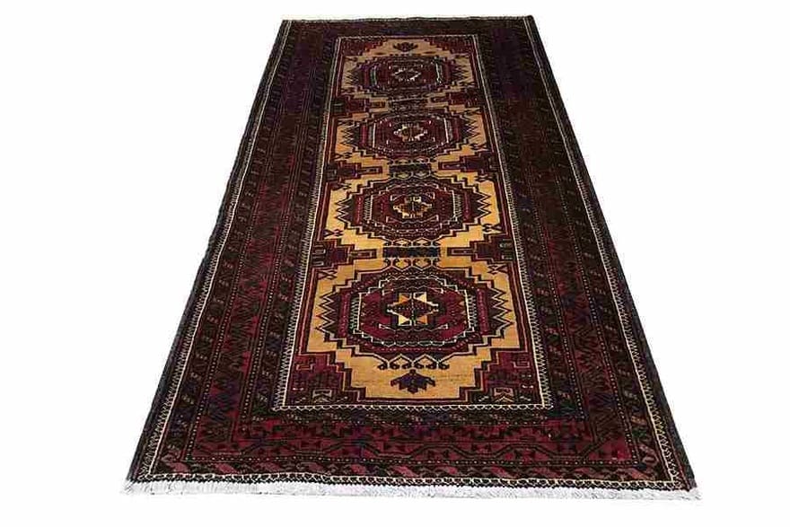 Belutsch Orientteppich 210x109 cm – handgeknüpft, traditionell