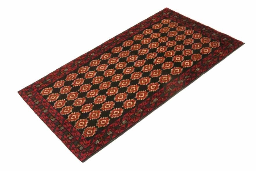 Belutsch Orientteppich 197x105 cm – Handgeknüpft, einzigartig!
