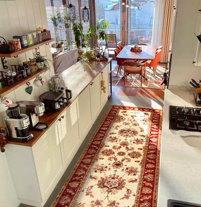 Zieglerfarhan Orientteppich 248x87 cm, schmutzabweisend, handgeknüpft