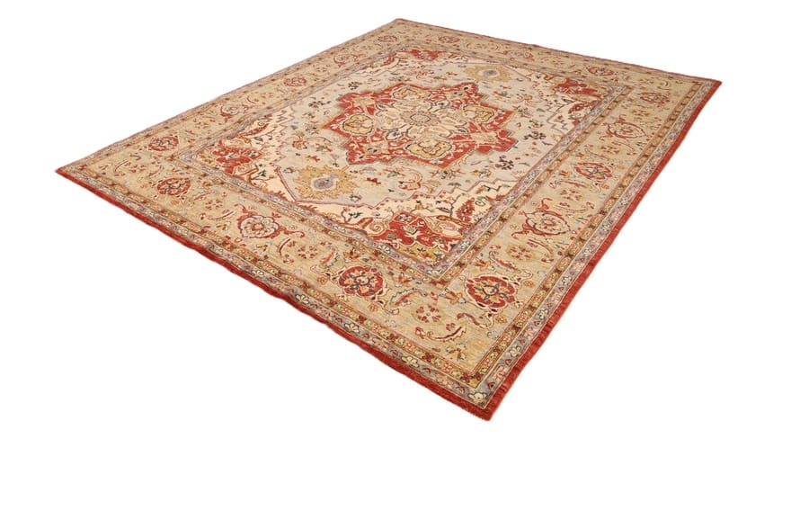 ZieglerDesignHeriz Orientteppich 295x248cm handgeknüpft, antik