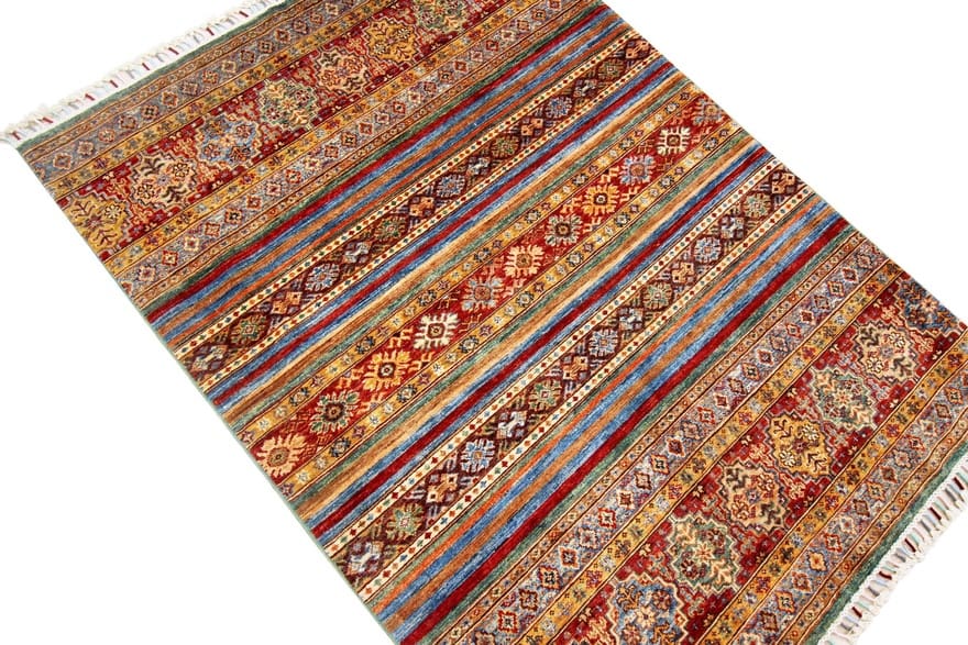 Ziegler Orientteppich 169x125 cm - Antik-Design, handgeknüpft
