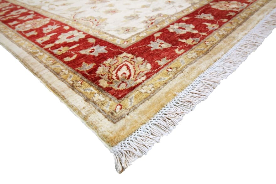 Ziegler Teppich 202x146 cm – antik, handgeknüpft, Orientteppich